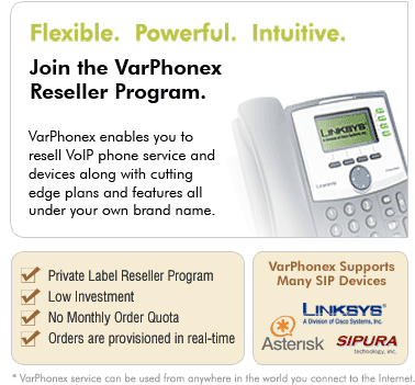 Become a VoIP Reseller and resell VoIP phone service and devices under your own brand name.